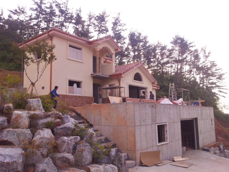안면도 콘크리트 주택