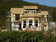 공항 신도시 목조주택 현장