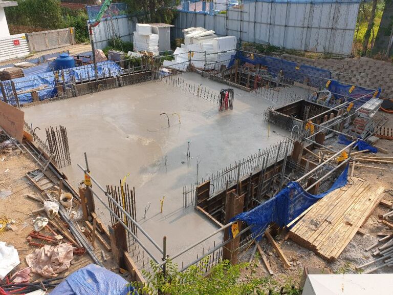 궁내동다목적복지회관골조공사