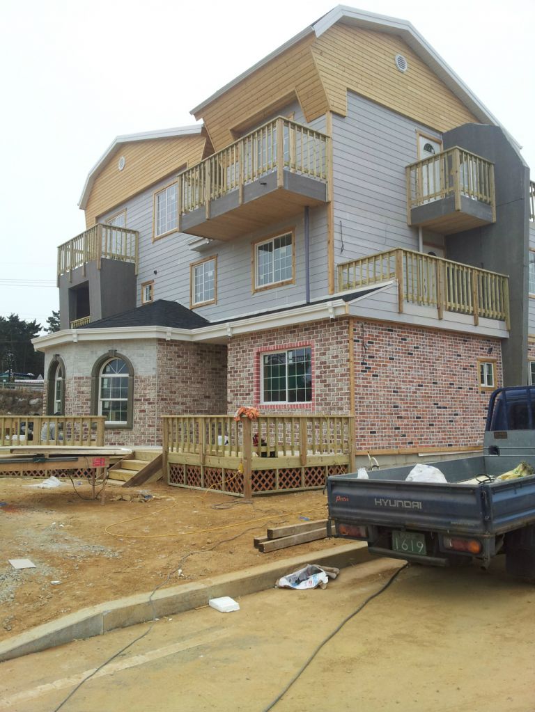 안면도 펜션 현장