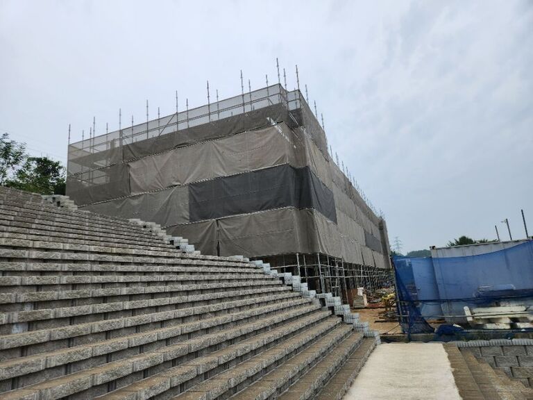 용인다세대주택탟골조공사