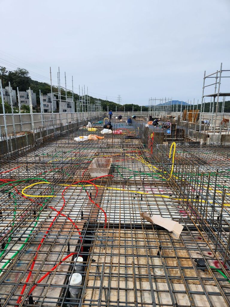 용인다세대주택현장