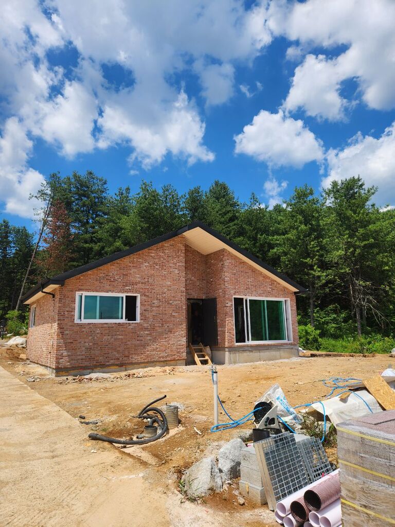 양평목조주택현장